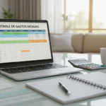 Planilha simples para controlar gastos