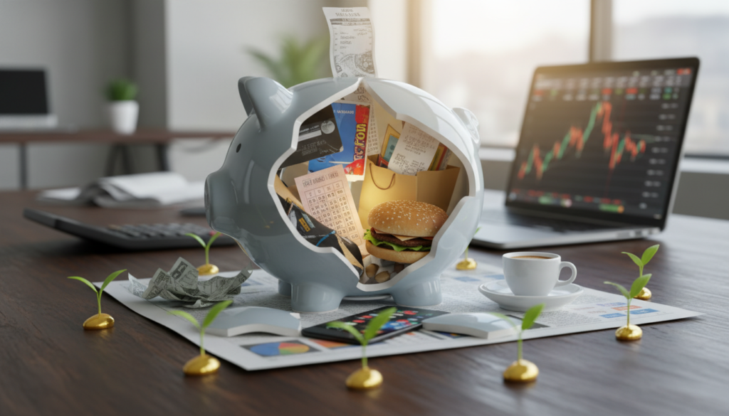 erros que te deixam sempre sem dinheiro