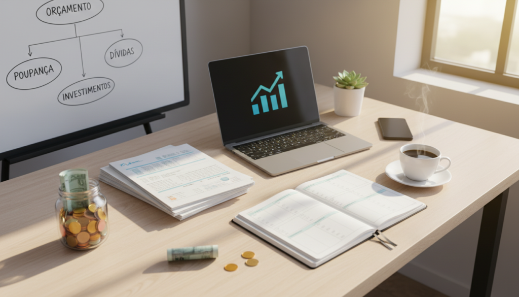 como organizar sua vida financeira do zero