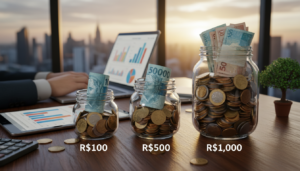 quanto rende investir por mês