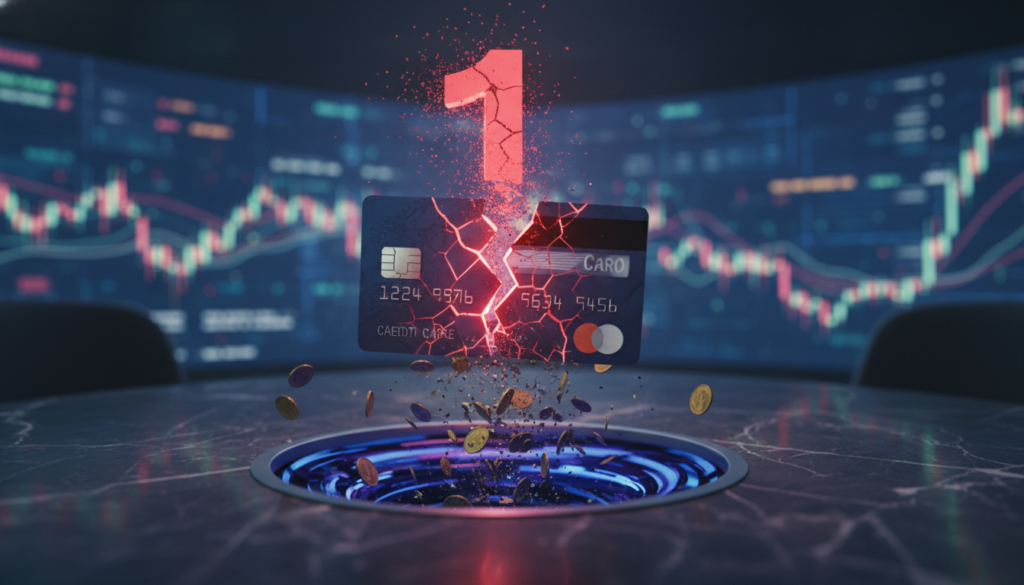 perder dinheiro no cartão