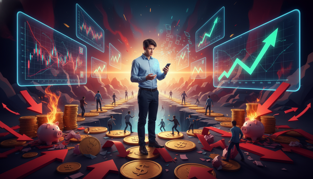 erros que iniciantes cometem ao investir