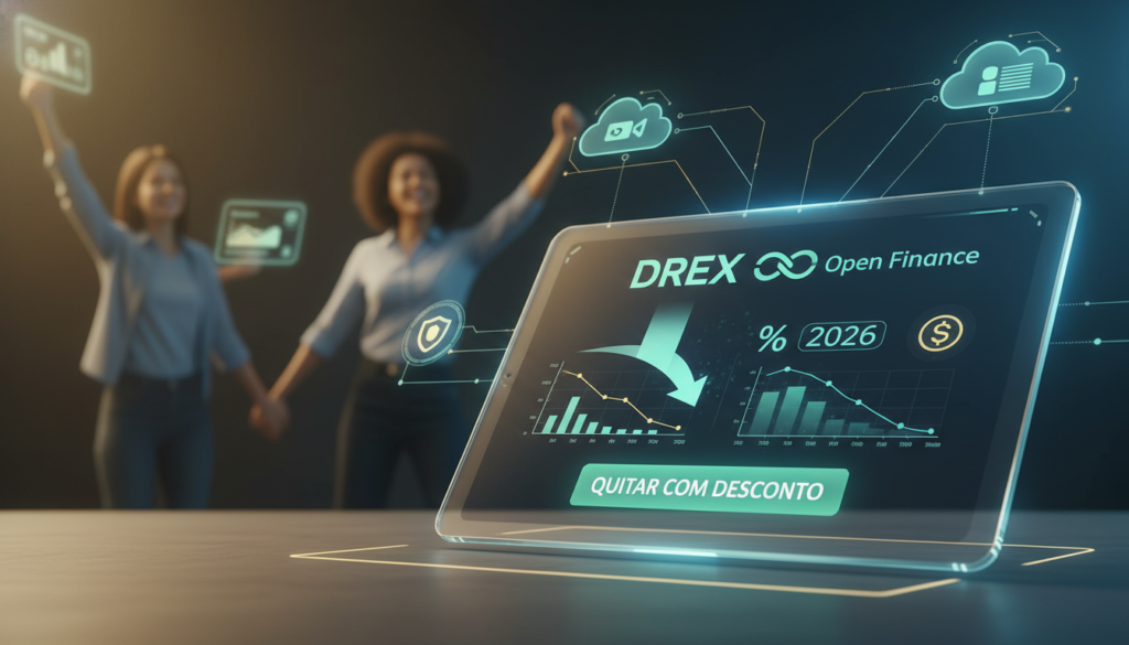 Drex e Open Finance para quitar dívidas