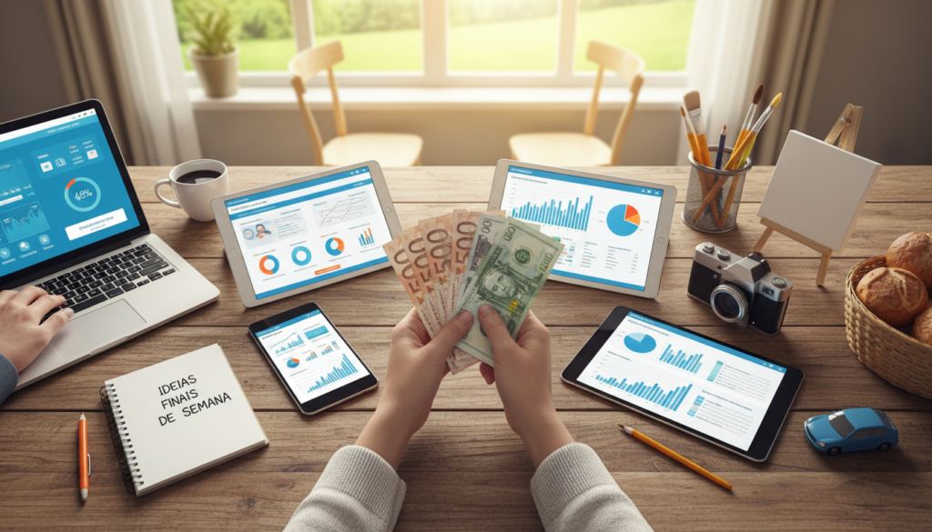 ideias de renda extra para finais de semana
