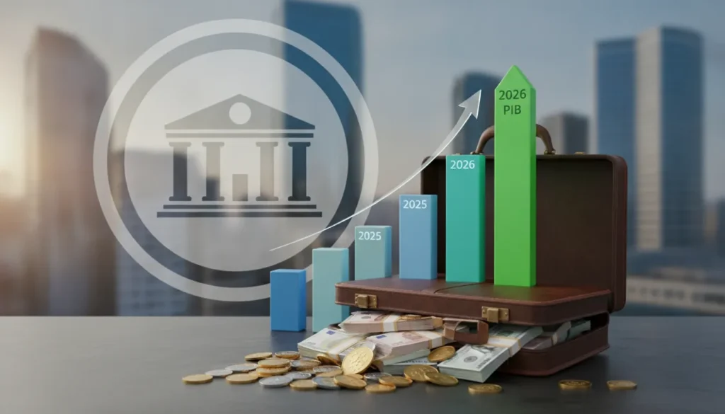 Banco Central eleva projeção do PIB de 2026 para 2%