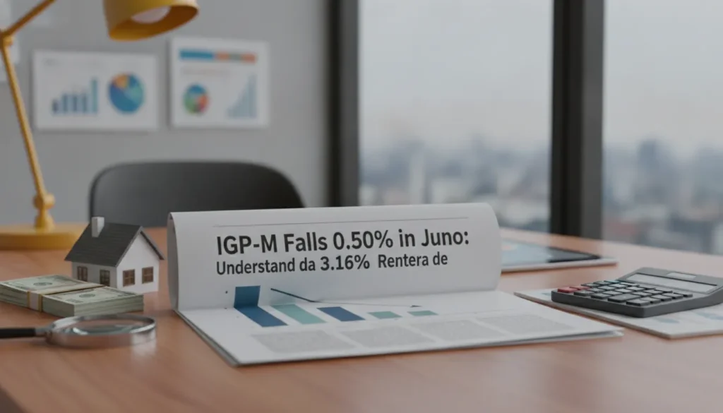 IGP-M cai 0,50% em junho